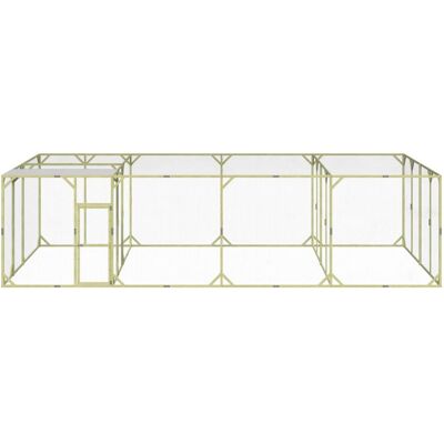 MAISON EXCLUSIVE - Pollaio 800x400x200 Cm Legno Massello Di Pino Impregnato MAISON EXCLUSIVE - Pollaio 800x400x200 Cm Legno Massello Di Pino Impregnato