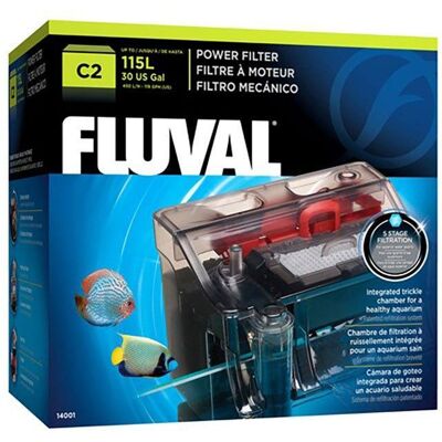 Fluval Filtro Trasparente Hagen C2 Per Acquario 38-115l Fluval Filtro Trasparente Hagen C2 Per Acquario 38-115l