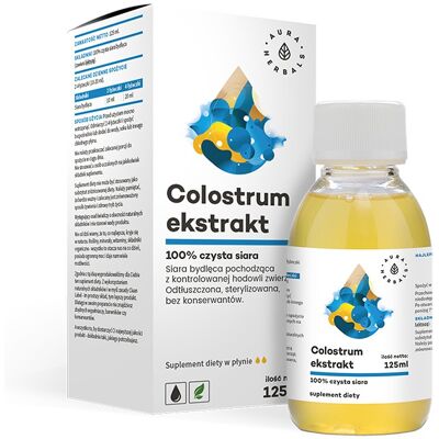 Aura Herbals Colostro Liquido - Supporto Immunitario - 125ml Aura Herbals Colostro Liquido - Supporto Immunitario - 125ml