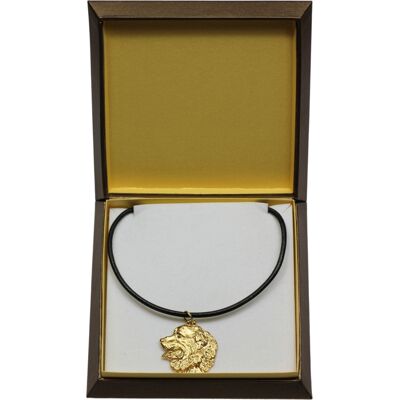 OEM Cane Da Montagna Bernese I - Collana Con Ciondolo Placcato Oro In Confezione Regalo Per Gli Amanti Dei Cani, Gioiello Di Grande Effetto Di Art-dog OEM Cane Da Montagna Bernese I - Collana Con Ciondolo Placcato Oro In Confezione Regalo Per Gli Amanti Dei Cani, Gioiello Di Grande Effetto Di Art-dog