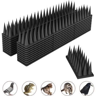 OEM Punta Anti-piccioni, Anti-piccioni Da 5,7 M Per Balconi In Plastica, Kit Repellente Per Gatti, Repellente Per Uccelli Per Spaventare Corvi, Passeri, Gatti - 20 Pezzi Neri OEM Punta Anti-piccioni, Anti-piccioni Da 5,7 M Per Balconi In Plastica, Kit Repellente Per Gatti, Repellente Per Uccelli Per Spaventare Corvi, Passeri, Gatti - 20 Pezzi Neri