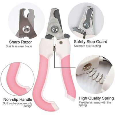 OEM Tagliaunghie Universale Per Animali Domestici – Lama In Acciaio Inossidabile + Lima Integrata – Per Cani, Gatti, Conigli, Uccelli, Furetti E Porcellini D'India OEM Tagliaunghie Universale Per Animali Domestici – Lama In Acciaio Inossidabile + Lima Integrata – Per Cani, Gatti, Conigli, Uccelli, Furetti E Porcellini D'India