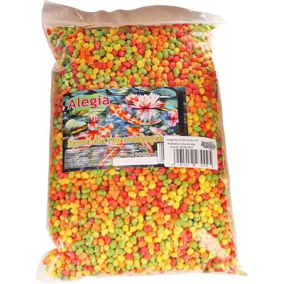 OEM Cibo Per Pesci Da Laghetto, Palline Galleggianti, Miscela Di Granulato, 5 Litri Di Cibo OEM Cibo Per Pesci Da Laghetto, Palline Galleggianti, Miscela Di Granulato, 5 Litri Di Cibo