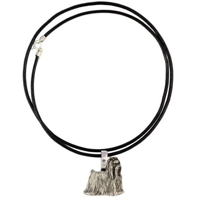 OEM Yorkshire Terrier, York, York, Yorkie - Collana Con Ciondolo Per Cani, Placcato In Argento Per Gli Amanti Dei Cani, Gioiello Discreto Di Art-dog OEM Yorkshire Terrier, York, York, Yorkie - Collana Con Ciondolo Per Cani, Placcato In Argento Per Gli Amanti Dei Cani, Gioiello Discreto Di Art-dog