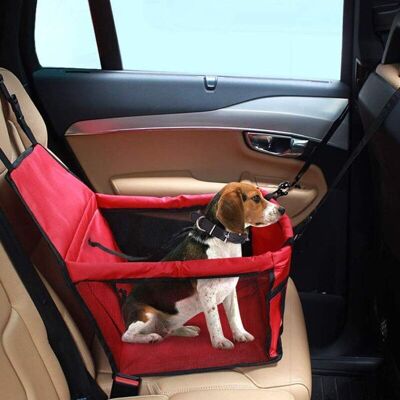 OEM Rialzo Per Seggiolino Auto Per Cani O Gatti, Borsa Per Il Trasporto Di Cani, Coprisedile In Tessuto Oxford Impermeabile Con Cintura Di Sicurezza Da Viaggio Per Piccoli Animali (rosso) OEM Rialzo Per Seggiolino Auto Per Cani O Gatti, Borsa Per Il Trasporto Di Cani, Coprisedile In Tessuto Oxford Impermeabile Con Cintura Di Sicurezza Da Viaggio Per Piccoli Animali (rosso)