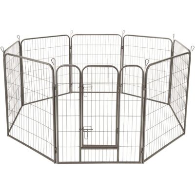 HELLOSHOP26 Gabbia Modulare Per Cani 100 Cm 3708148 HELLOSHOP26 Gabbia Modulare Per Cani 100 Cm 3708148