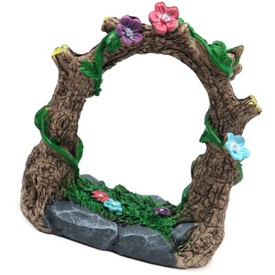 OEM Acquari In Resina Naturale, Nascondigli Tra Gli Alberi, Vista Decorativa OEM Acquari In Resina Naturale, Nascondigli Tra Gli Alberi, Vista Decorativa