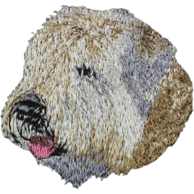 OEM Terrier Irlandese A Pelo Morbido, Wheaten Terrier - Toppa A Forma Di Cane, Toppa Ricamata, Decorazione Unica Per Zaino Di Art-dog OEM Terrier Irlandese A Pelo Morbido, Wheaten Terrier - Toppa A Forma Di Cane, Toppa Ricamata, Decorazione Unica Per Zaino Di Art-dog