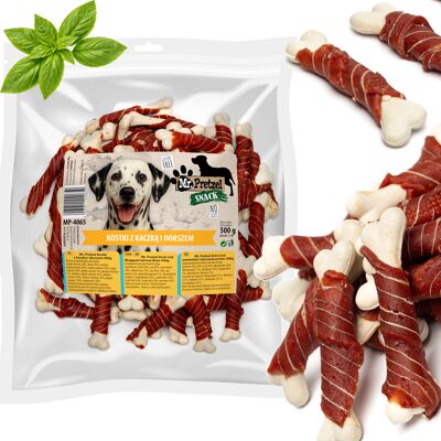 OEM Snack Prelibato Per Cani: Cubetti Con Anatra E Merluzzo Mr. Pretzel 500g OEM Snack Prelibato Per Cani: Cubetti Con Anatra E Merluzzo Mr. Pretzel 500g