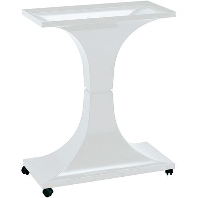 FERPLAST F 72 Supporto In Plastica Con Ruote Per Gabbie Canto, Palladio 5, Piano 5.. Variante F 72 - Misure: 64 X 31 X H 77 Cm - Bianco - FERPLAST F 72 Supporto In Plastica Con Ruote Per Gabbie Canto, Palladio 5, Piano 5.. Variante F 72 - Misure: 64 X 31 X H 77 Cm - Bianco -