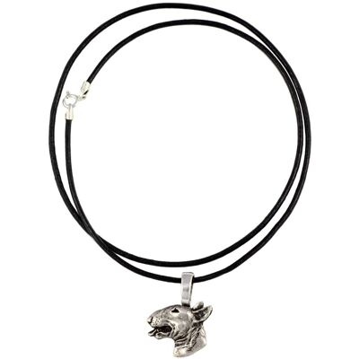 OEM Bull Terrier, Bull Terrier Ii - Collana Con Ciondolo Placcato In Argento Per Gli Amanti Dei Cani, Gioiello Raffinato Di Art-dog OEM Bull Terrier, Bull Terrier Ii - Collana Con Ciondolo Placcato In Argento Per Gli Amanti Dei Cani, Gioiello Raffinato Di Art-dog