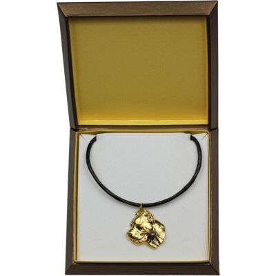 OEM Cane Corso Italiano - Una Collana Per Cani In Confezione Regalo, Un Ciondolo Placcato Oro Per Un Amante Dei Cani, Un Gioiello Di Grande Effetto Firmato Art-dog OEM Cane Corso Italiano - Una Collana Per Cani In Confezione Regalo, Un Ciondolo Placcato Oro Per Un Amante Dei Cani, Un Gioiello Di Grande Effetto Firmato Art-dog
