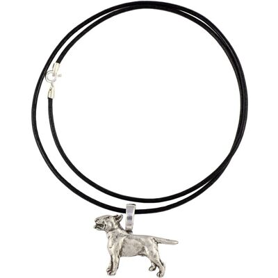 OEM Bull Terrier, Bull Terrier I - Collana Con Ciondolo Placcato In Argento Per Gli Amanti Dei Cani, Gioiello Raffinato Di Art-dog OEM Bull Terrier, Bull Terrier I - Collana Con Ciondolo Placcato In Argento Per Gli Amanti Dei Cani, Gioiello Raffinato Di Art-dog