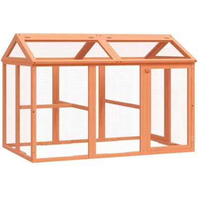 MAISON EXCLUSIVE - Box Per Animali Marrone 141x94x104 Cm In Legno Massello Di Pino MAISON EXCLUSIVE - Box Per Animali Marrone 141x94x104 Cm In Legno Massello Di Pino