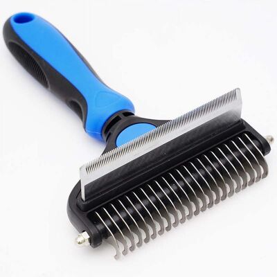 OEM Pettine Aperto Per Animali Domestici, Pettine Per La Toelettatura Dei Cani, Accessori Speciali Per La Pettinatura Dei Cani, Pettine Per Peli Di Gatto, Per Uso Animale (17 Denti Districanti + 67 Denti OEM Pettine Aperto Per Animali Domestici, Pettine Per La Toelettatura Dei Cani, Accessori Speciali Per La Pettinatura Dei Cani, Pettine Per Peli Di Gatto, Per Uso Animale (17 Denti Districanti + 67 Denti