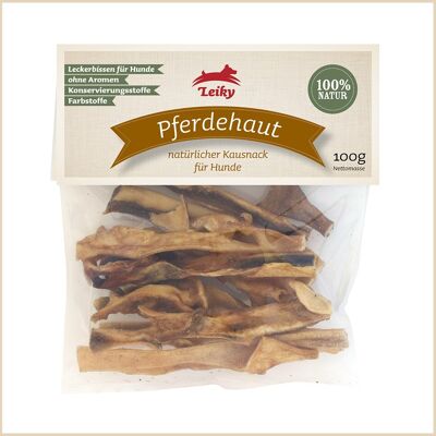 OEM Pelle Di Cavallo Per Cani 100 G Masticabile Naturale, Pulito Senza Prodotti Chimici Leiky OEM Pelle Di Cavallo Per Cani 100 G Masticabile Naturale, Pulito Senza Prodotti Chimici Leiky