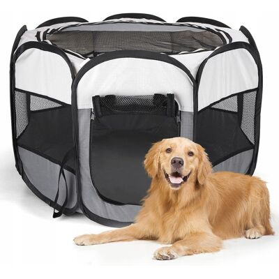 OEM Recinto Pieghevole E Leggero Per Cani O Gatti, 90 Cm OEM Recinto Pieghevole E Leggero Per Cani O Gatti, 90 Cm