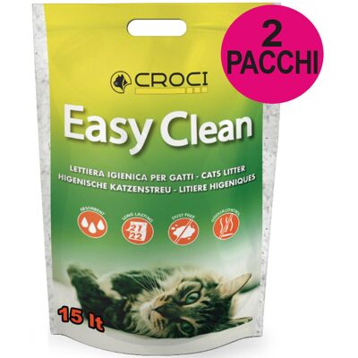 Croci Easy Clean Lettiera Gatti - 15 Lt Croci Easy Clean Lettiera Gatti - 15 Lt