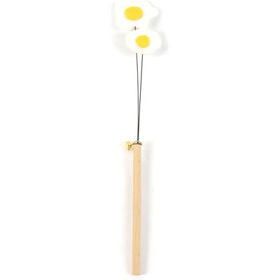 OEM Giocattolo Per Gatti, Bacchetta Per Gatti Da 40 Cm Con Motivo A Uovo Fritto, Bacchetta Interattiva Per Gatti, Giocattolo Per Inseguire I Gattini, Divertente Strumento Per Addestrare I Gatti. OEM Giocattolo Per Gatti, Bacchetta Per Gatti Da 40 Cm Con Motivo A Uovo Fritto, Bacchetta Interattiva Per Gatti, Giocattolo Per Inseguire I Gattini, Divertente Strumento Per Addestrare I Gatti.
