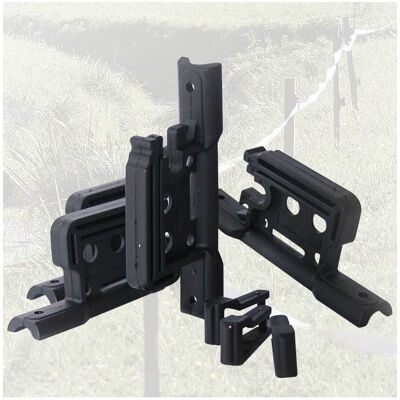 SARTORE Isolatori Per Banda E Corda Fino A 4 Cm Con Chiusura Di Sicurezza Conf. 25 Pezzi SARTORE Isolatori Per Banda E Corda Fino A 4 Cm Con Chiusura Di Sicurezza Conf. 25 Pezzi