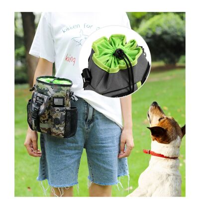 Zone 1 Borsa Per Dolcetti Per Cani, Borsa Per Addestramento Cani Con Tracolla Regolabile E Rimovibile, Distributore Di Sacchetti Per Escrementi Integrato, Grande Capacità - Marrone Zone 1 Borsa Per Dolcetti Per Cani, Borsa Per Addestramento Cani Con Tracolla Regolabile E Rimovibile, Distributore Di Sacchetti Per Escrementi Integrato, Grande Capacità - Marrone