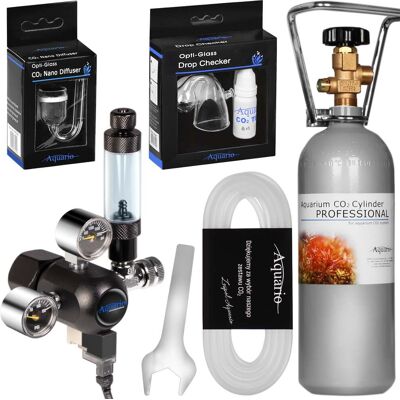 OEM Acquario Professional 2.0 - Kit Co2 Con Elettrovalvola + Bombola Da 2 Litri OEM Acquario Professional 2.0 - Kit Co2 Con Elettrovalvola + Bombola Da 2 Litri