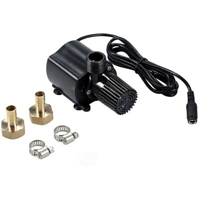 OEM Pompa Sommersa Ultra Silenziosa Dc12v Senza Spazzole, 800 L/h, 5 M, 15 W (con Raccordo E Filtro) OEM Pompa Sommersa Ultra Silenziosa Dc12v Senza Spazzole, 800 L/h, 5 M, 15 W (con Raccordo E Filtro)