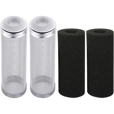 OEM Protezione Filtro, Griglia Di Protezione, Acciaio Inox, Filtro Acquario, Spugna Di Ingresso Filtro, 16 Mm, Protezione Filtro, Protezione Filtro Con Spugna Filtrante Per Piccoli Pesci, Gamberetti (4 Pe OEM Protezione Filtro, Griglia Di Protezione, Acciaio Inox, Filtro Acquario, Spugna Di Ingresso Filtro, 16 Mm, Protezione Filtro, Protezione Filtro Con Spugna Filtrante Per Piccoli Pesci, Gamberetti (4 Pe