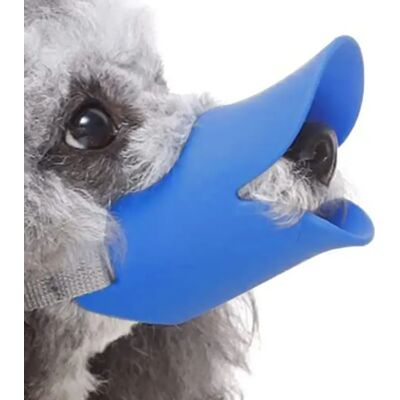 FORTUNEVILLE Museruola Per Cani, Forma Di Becco D'Anatra, Morbida E Regolabile, Impedisce Di Mordere, Abbaiare E Masticare FORTUNEVILLE Museruola Per Cani, Forma Di Becco D'Anatra, Morbida E Regolabile, Impedisce Di Mordere, Abbaiare E Masticare
