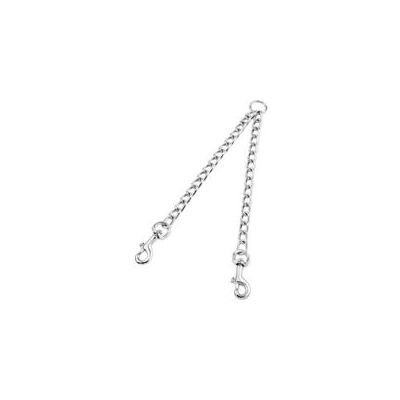 OEM Guinzaglio Doppio Per Cani (3,5 Mm X 60 Cm) Con Struttura In Metallo Cromato A Due Vie, Guinzaglio Di Sicurezza Per 2 Cani Da Addestramento - Crezuo OEM Guinzaglio Doppio Per Cani (3,5 Mm X 60 Cm) Con Struttura In Metallo Cromato A Due Vie, Guinzaglio Di Sicurezza Per 2 Cani Da Addestramento - Crezuo
