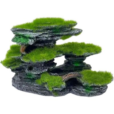 OEM 2 Pezzi Acquario Stone View Resina Decorazione Acquario Grotte Betta Paesaggio Roccioso, Grotta Rocciosa Per Pesci, Giardino Roccioso OEM 2 Pezzi Acquario Stone View Resina Decorazione Acquario Grotte Betta Paesaggio Roccioso, Grotta Rocciosa Per Pesci, Giardino Roccioso