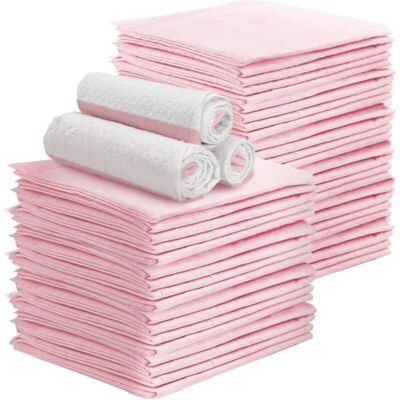 OEM Set Di 100 Tappetini Assorbenti Per L'Addestramento Dei Cani, Super Assorbenti, Ultra Spessi, Per Cuccioli, Completamente Impermeabili, Tappetini Per L'Addestramento Dei Cani, 33x45 Cm, Rosa -crezuo OEM Set Di 100 Tappetini Assorbenti Per L'Addestramento Dei Cani, Super Assorbenti, Ultra Spessi, Per Cuccioli, Completamente Impermeabili, Tappetini Per L'Addestramento Dei Cani, 33x45 Cm, Rosa -crezuo