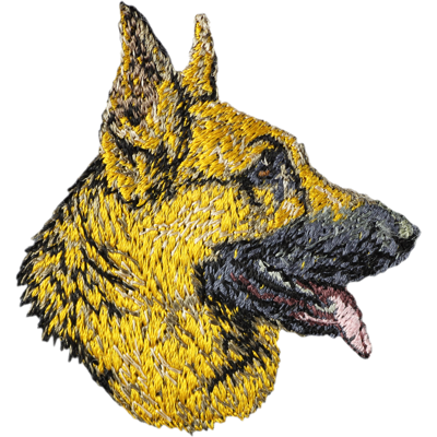 OEM Pastore Tedesco, Alsaziano - Toppa A Forma Di Cane, Toppa Ricamata, Decorazione Unica Per Zaino Di Art-dog OEM Pastore Tedesco, Alsaziano - Toppa A Forma Di Cane, Toppa Ricamata, Decorazione Unica Per Zaino Di Art-dog