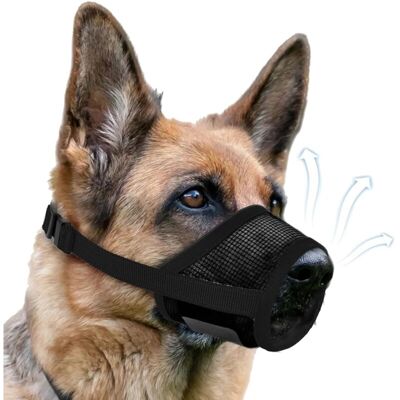 OEM Museruola Antiabbaio Regolabile Con Anello In Rete Autoadesivo. Museruola Antiabbaio Regolabile Per Cani Di Taglia Grande, Media E Piccola (l, Nera) OEM Museruola Antiabbaio Regolabile Con Anello In Rete Autoadesivo. Museruola Antiabbaio Regolabile Per Cani Di Taglia Grande, Media E Piccola (l, Nera)