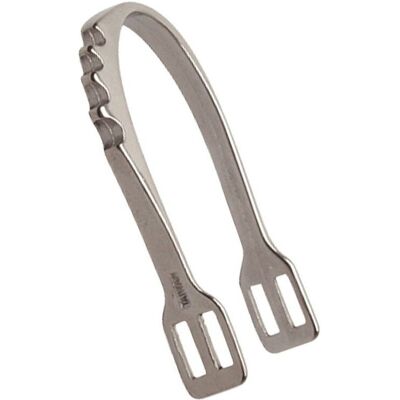 SARTORE Speroni Modello Francese In Acciaio Inox Con Denti Lateriali SARTORE Speroni Modello Francese In Acciaio Inox Con Denti Lateriali