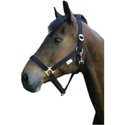 Kerbl Cabazada Classic Nylon Horse, Nero, Taglia 0 Kerbl Cabazada Classic Nylon Horse, Nero, Taglia 0