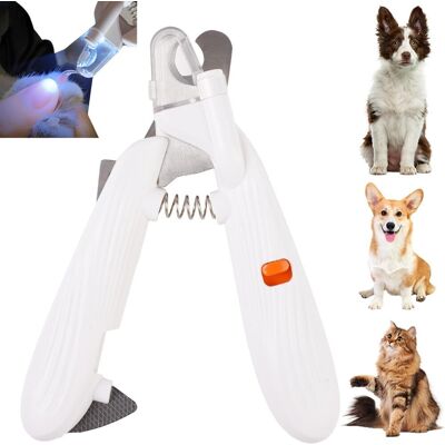 OEM Tagliaunghie Per Cani E Gatti Con Luce Led, Tagliaunghie Per Cani Con Protezione Antispruzzo Per Animali Di Taglia Grande, Media E Piccola. OEM Tagliaunghie Per Cani E Gatti Con Luce Led, Tagliaunghie Per Cani Con Protezione Antispruzzo Per Animali Di Taglia Grande, Media E Piccola.