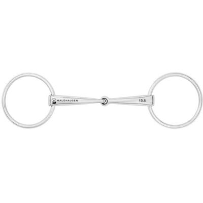 Waldhausen Morsetto Single Jointed Snaffle Acciaio Inox Facile Da Pulire Antiruggine Waldhausen Morsetto Single Jointed Snaffle Acciaio Inox Facile Da Pulire Antiruggine