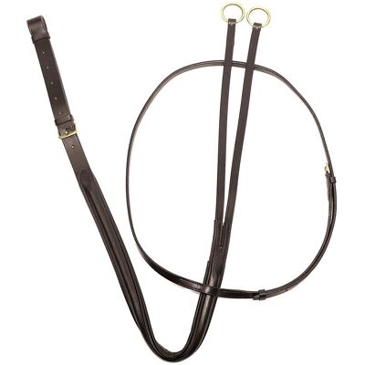 Supreme Pony, Marrone: Martingala Inglese In Cuoio Superiore A Collier Regolabile Supreme Pony, Marrone: Martingala Inglese In Cuoio Superiore A Collier Regolabile