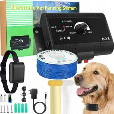 OEM Recinzione Elettrica Per Cani, Box Per Recinzione, Set Con Collare OEM Recinzione Elettrica Per Cani, Box Per Recinzione, Set Con Collare