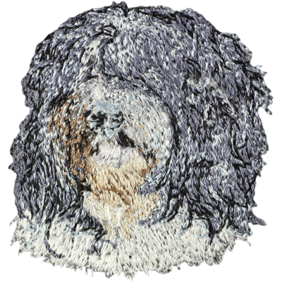OEM Schapendoes, Pastore Olandese - Toppa A Forma Di Cane, Toppa Ricamata, Decorazione Unica Per Zaino Di Art-dog OEM Schapendoes, Pastore Olandese - Toppa A Forma Di Cane, Toppa Ricamata, Decorazione Unica Per Zaino Di Art-dog