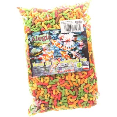 OEM Alegia - Mangime Per Pesci Ornamentali In Stick, 3 Litri OEM Alegia - Mangime Per Pesci Ornamentali In Stick, 3 Litri