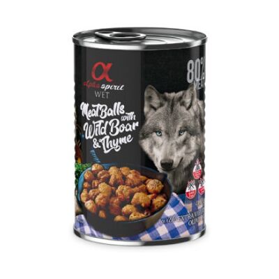 Polpette di Carne Alpha Spirit - Cibo Umido, 400g Polpette di Carne Alpha Spirit - Cibo Umido, 400g