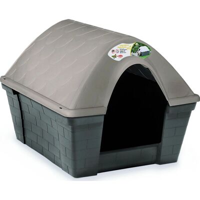 ZOLUX Cuccia In Plastica Grigio Taupe Per Esterni ZOLUX Cuccia In Plastica Grigio Taupe Per Esterni