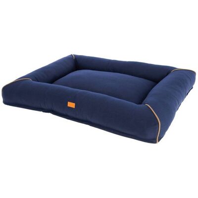 Kerbl Cuccia Per Cani Snuggle Bed Jerome 110 X 90 X 10 Cm Rettangolare Blu Scuro Cognac Bordi Imbottiti Kerbl Cuccia Per Cani Snuggle Bed Jerome 110 X 90 X 10 Cm Rettangolare Blu Scuro Cognac Bordi Imbottiti