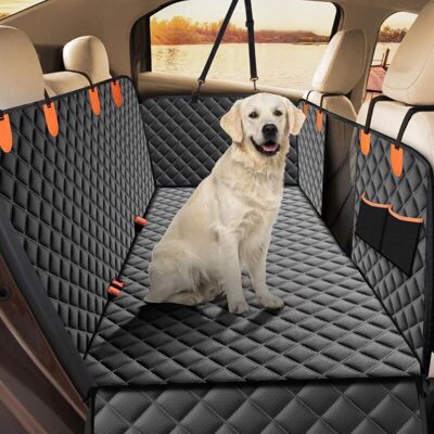 OEM Coprisedile Per Auto Per Cani – Impermeabile E Antiscivolo, Con Finestra In Rete, Tasca E Imbracatura – Nero OEM Coprisedile Per Auto Per Cani – Impermeabile E Antiscivolo, Con Finestra In Rete, Tasca E Imbracatura – Nero