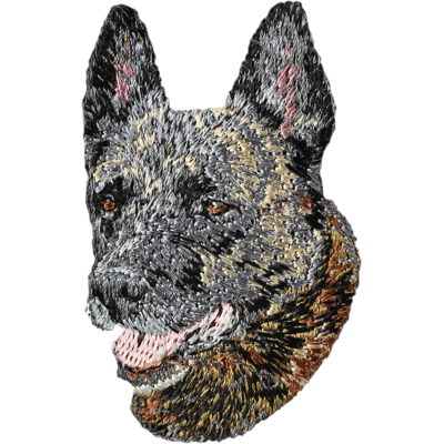 OEM Pastore Olandese - Toppa A Forma Di Cane, Toppa Ricamata, Decorazione Unica Per Zaino Di Art-dog OEM Pastore Olandese - Toppa A Forma Di Cane, Toppa Ricamata, Decorazione Unica Per Zaino Di Art-dog