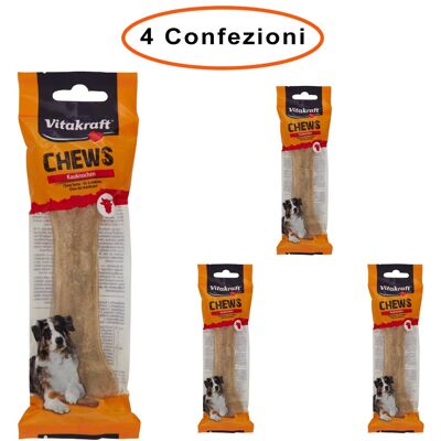Vitakraft Osso Per Cani Snack Chews 14 Cm 4 Confezioni Da 90 Gr Vitakraft Osso Per Cani Snack Chews 14 Cm 4 Confezioni Da 90 Gr