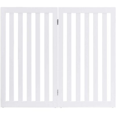 HELLOSHOP26 Barriera Per Cani Autoportante 101 X 1,5 X 89 Cm Pieghevole Antiscivolo Design Moderno Mdf Bianco 200020096 HELLOSHOP26 Barriera Per Cani Autoportante 101 X 1,5 X 89 Cm Pieghevole Antiscivolo Design Moderno Mdf Bianco 200020096