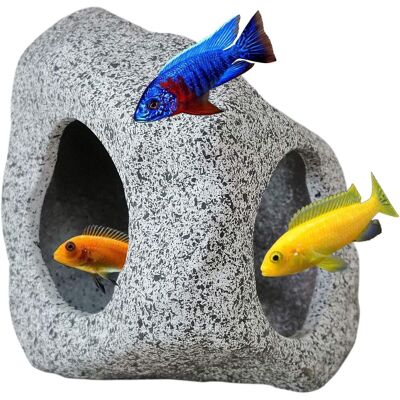OEM Nascondiglio Per Acquario Per Animali Acquatici Per L'Allevamento, Il Gioco E Il Riposo, Ornamenti In Ceramica Sicuri E Non Tossici, Pietra Decorativa Per Combattenti OEM Nascondiglio Per Acquario Per Animali Acquatici Per L'Allevamento, Il Gioco E Il Riposo, Ornamenti In Ceramica Sicuri E Non Tossici, Pietra Decorativa Per Combattenti